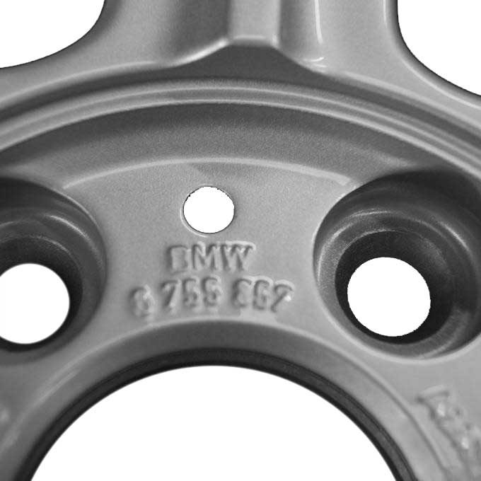 BMW 96 Silver Alloy Wheel Product Image #4