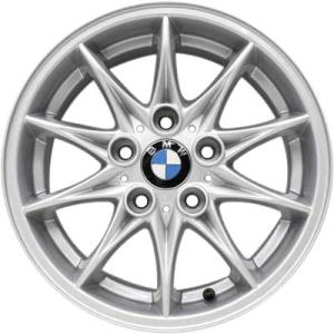 BMW 104 Silver Alloy Wheel for BMW 3 Series E46 - Sizes 16in