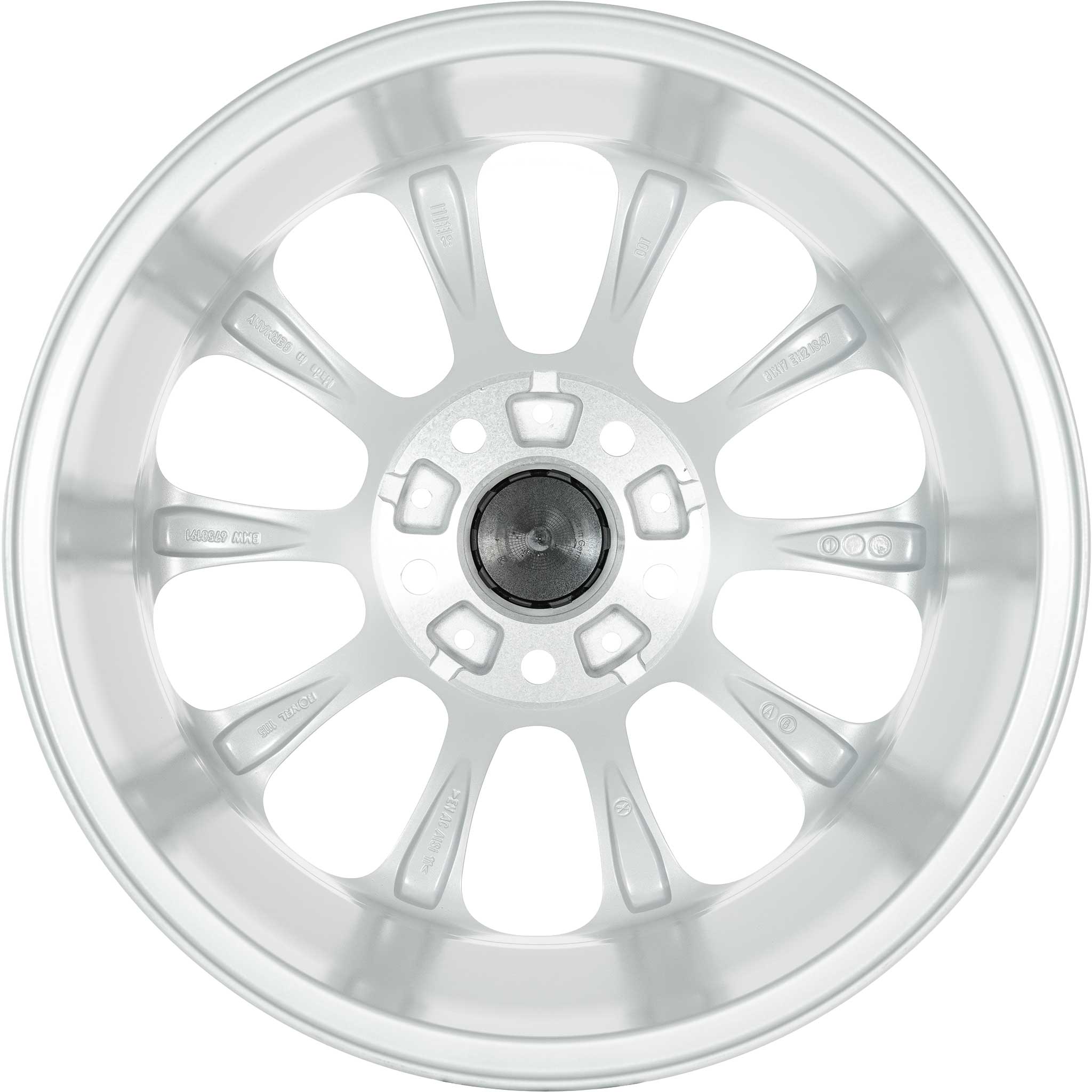 BMW 106 Silver Alloy Wheel Product Image #3