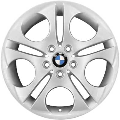 BMW 107 Silver Alloy Wheel Product Image #1