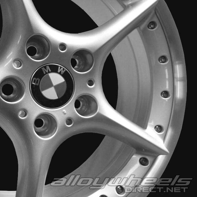 BMW 108 Silver Alloy Wheel Product Image #3