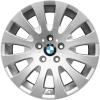 BMW 118 Silver Wheel Img 1
