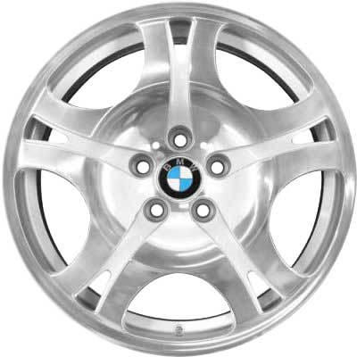 BMW 92 Forged Silver with Bright Turned Alloy Wheel Product Image #1