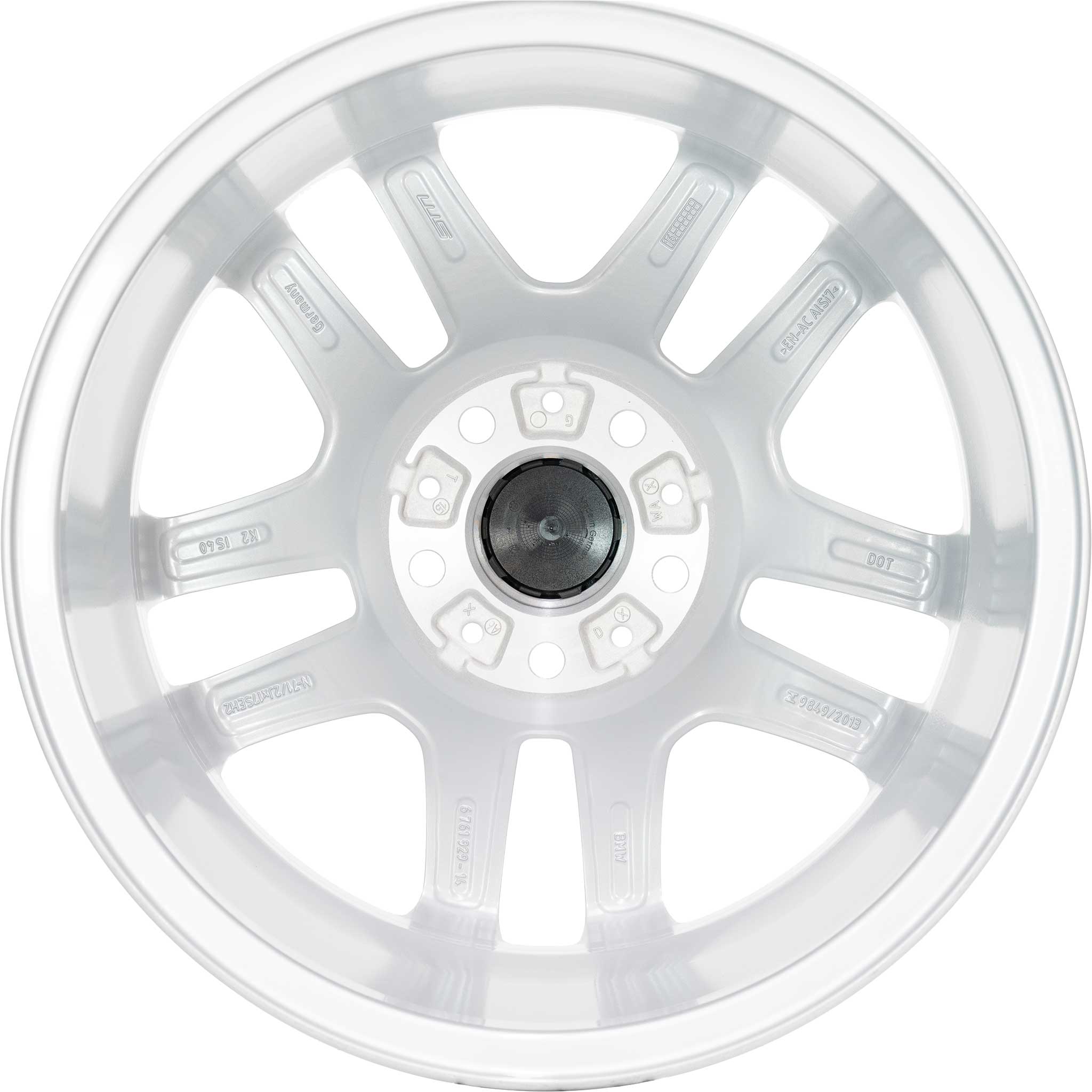 BMW 130 Silver Alloy Wheel Product Image #3