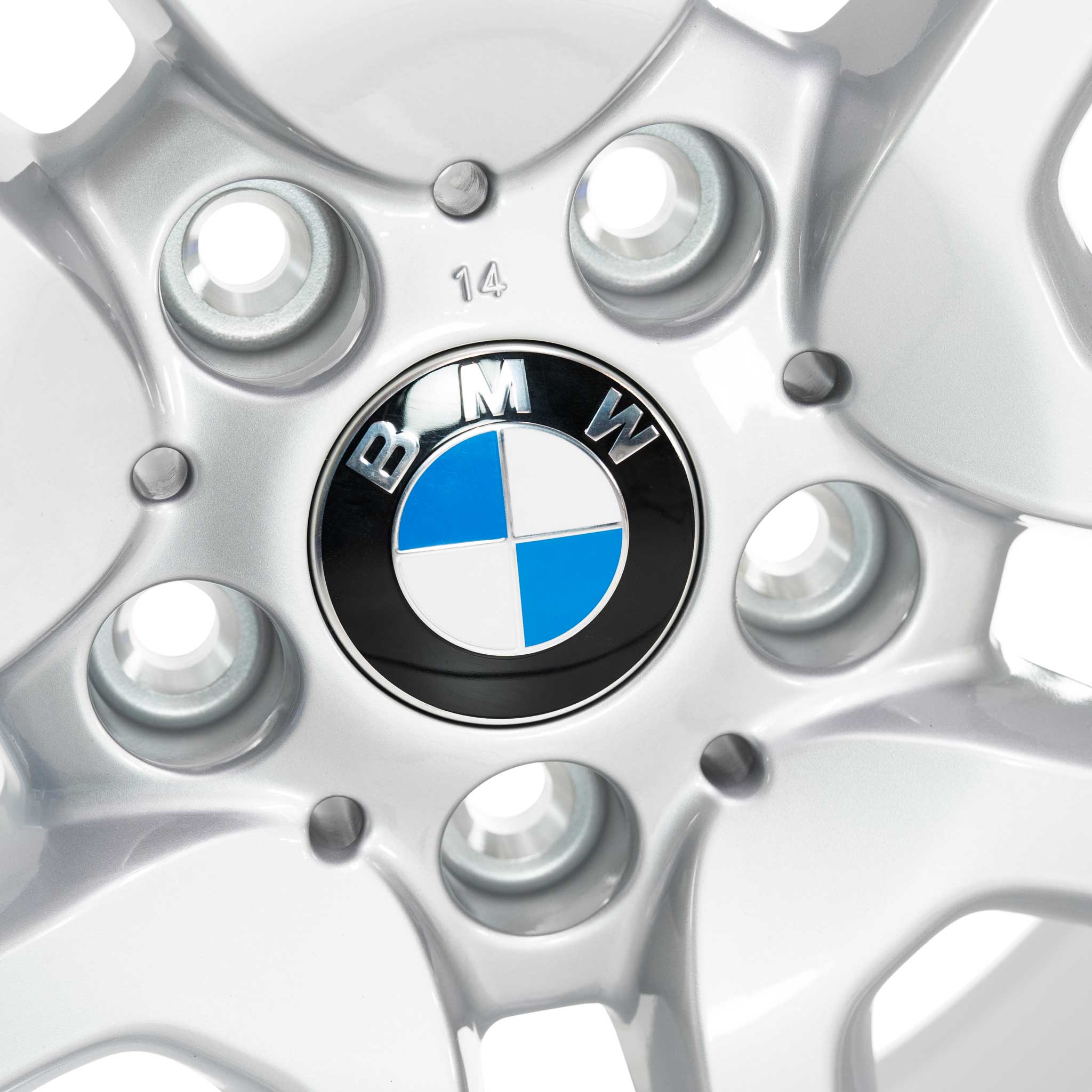 BMW 130 Silver Alloy Wheel Product Image #4
