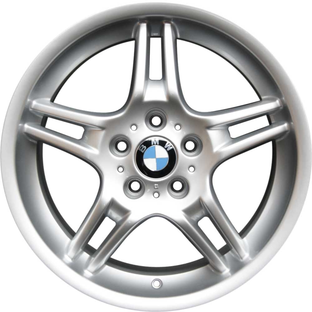 BMW 125 Silver Alloy Wheel Product Image #1