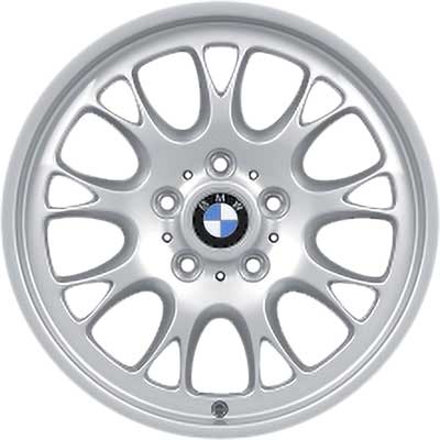 BMW 133 Silver Alloy Wheel Product Image #1