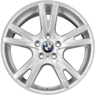 BMW 150 Silver Alloy Wheel Product Image #1