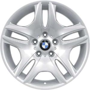18" BMW 129 Silver alloy wheel