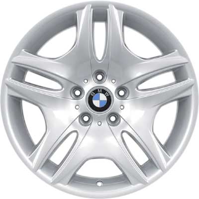 BMW 129 Silver Alloy Wheel Product Image #1