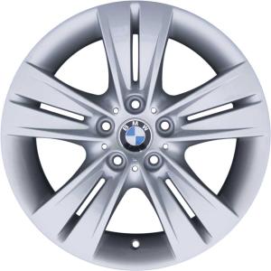 18" BMW 153 Silver alloy wheel