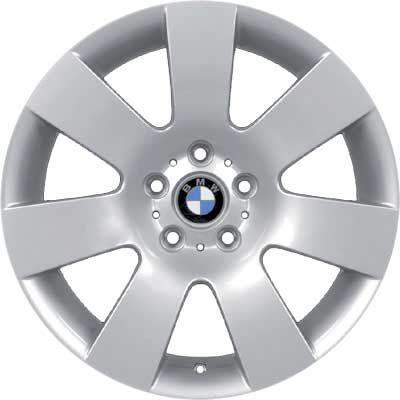 BMW 123 Silver Alloy Wheel Product Image #1
