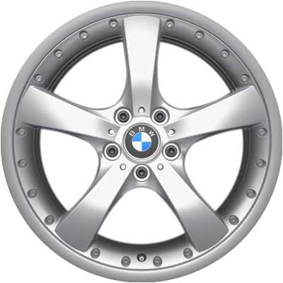 BMW 179 Silver Alloy Wheel Product Image #1