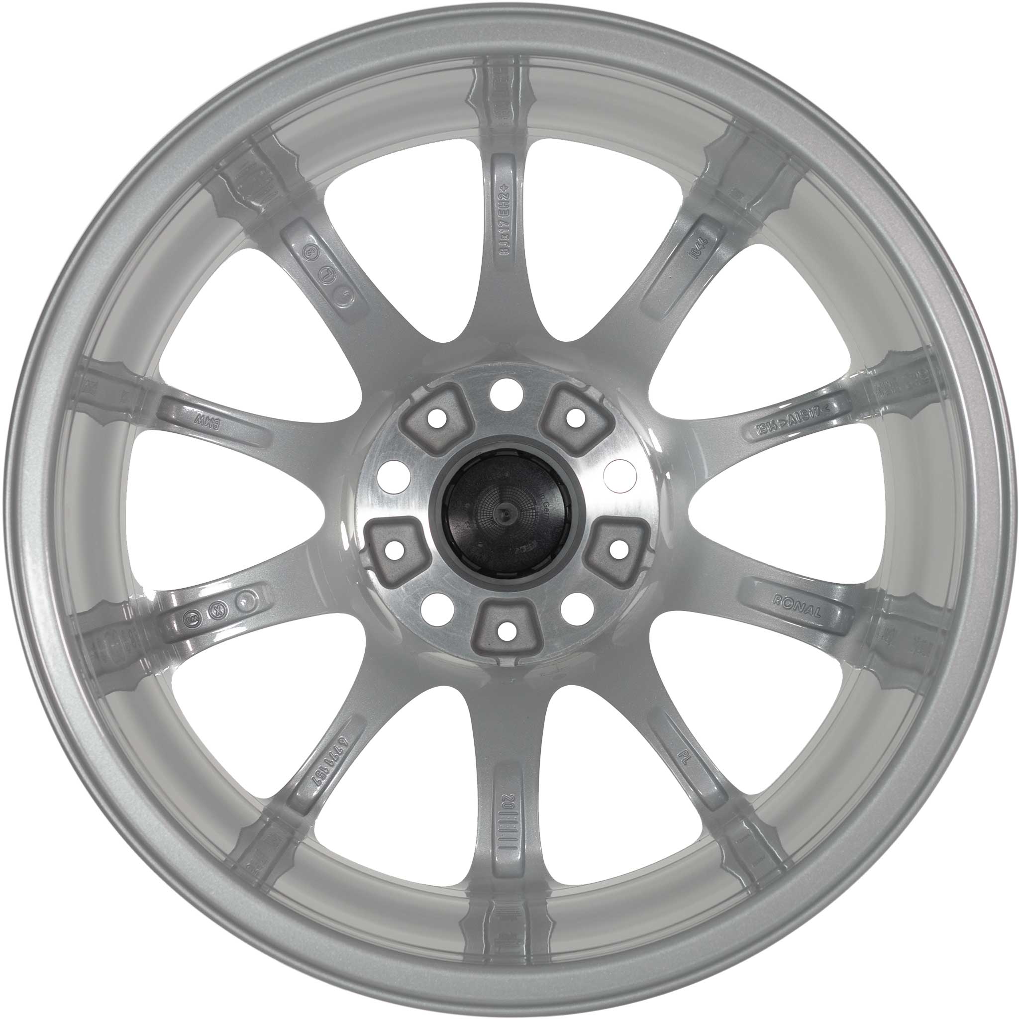 BMW 200 Silver Alloy Wheel Product Image #3