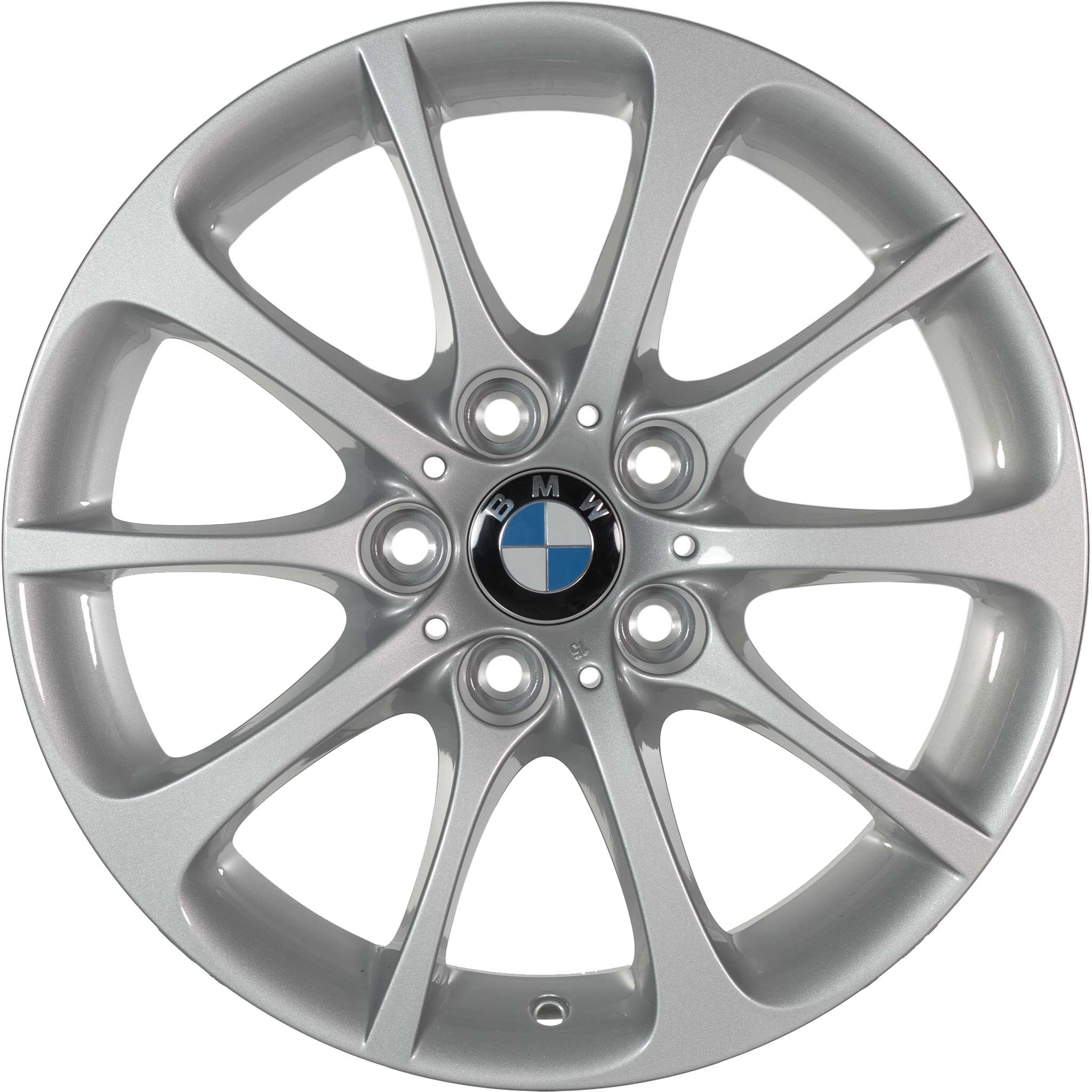 BMW 200 Silver Alloy Wheel Product Image #1