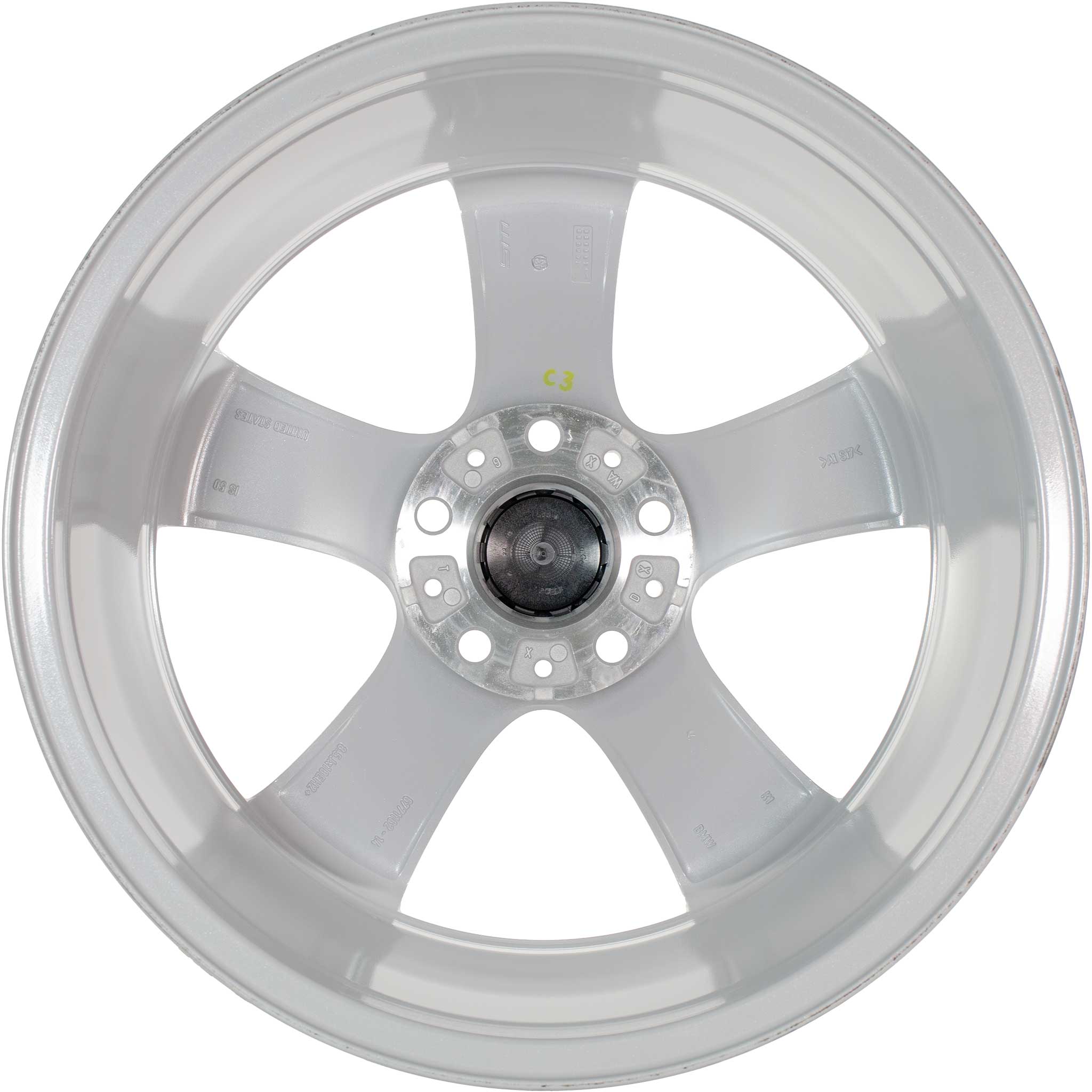 BMW 203 Silver Alloy Wheel Product Image #3