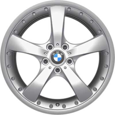 BMW 179 Composite Silver Alloy Wheel Product Image #1