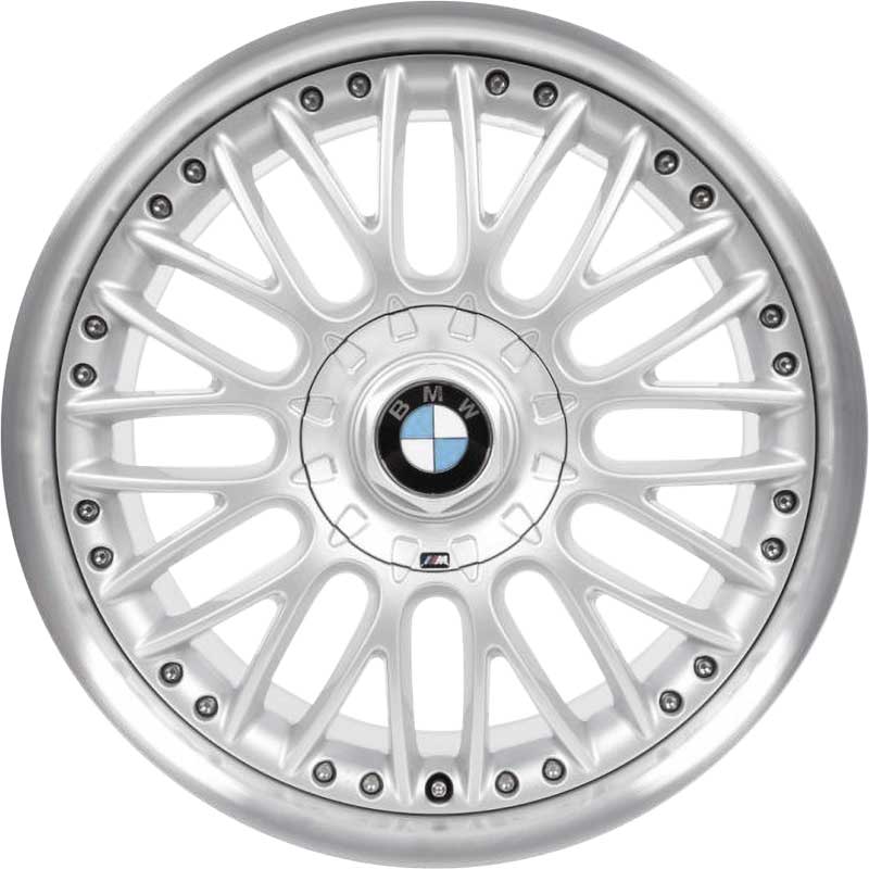 BMW 101M Silver Alloy Wheel Product Image #1