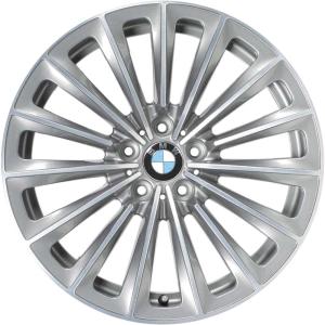 BMW 252 Forged Grey with Polished (Forged) Alloy Wheel for BMW 5 Series F07 - Sizes 19in