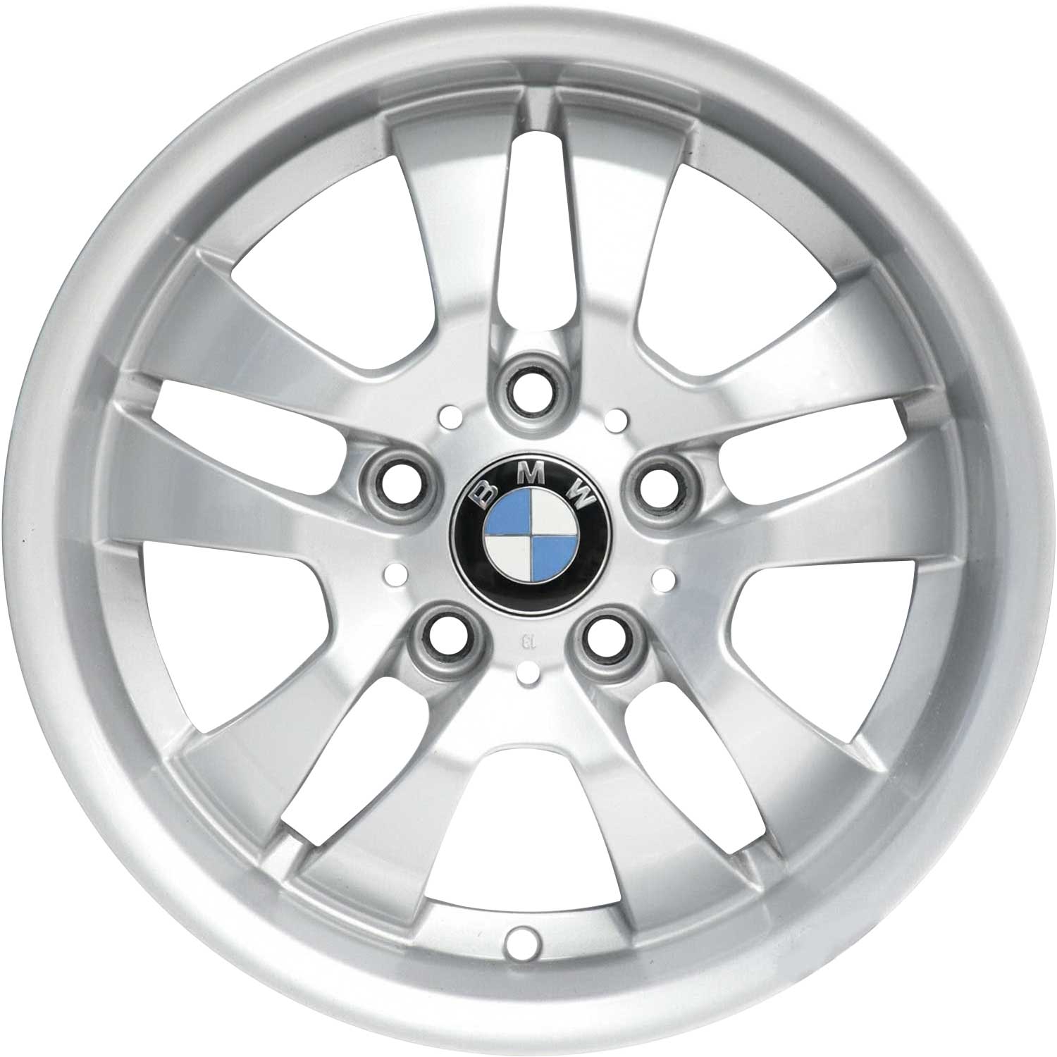 BMW 154 Silver Alloy Wheel Product Image #1