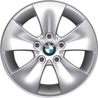 BMW 155 Silver Alloy Wheel Product Image #1