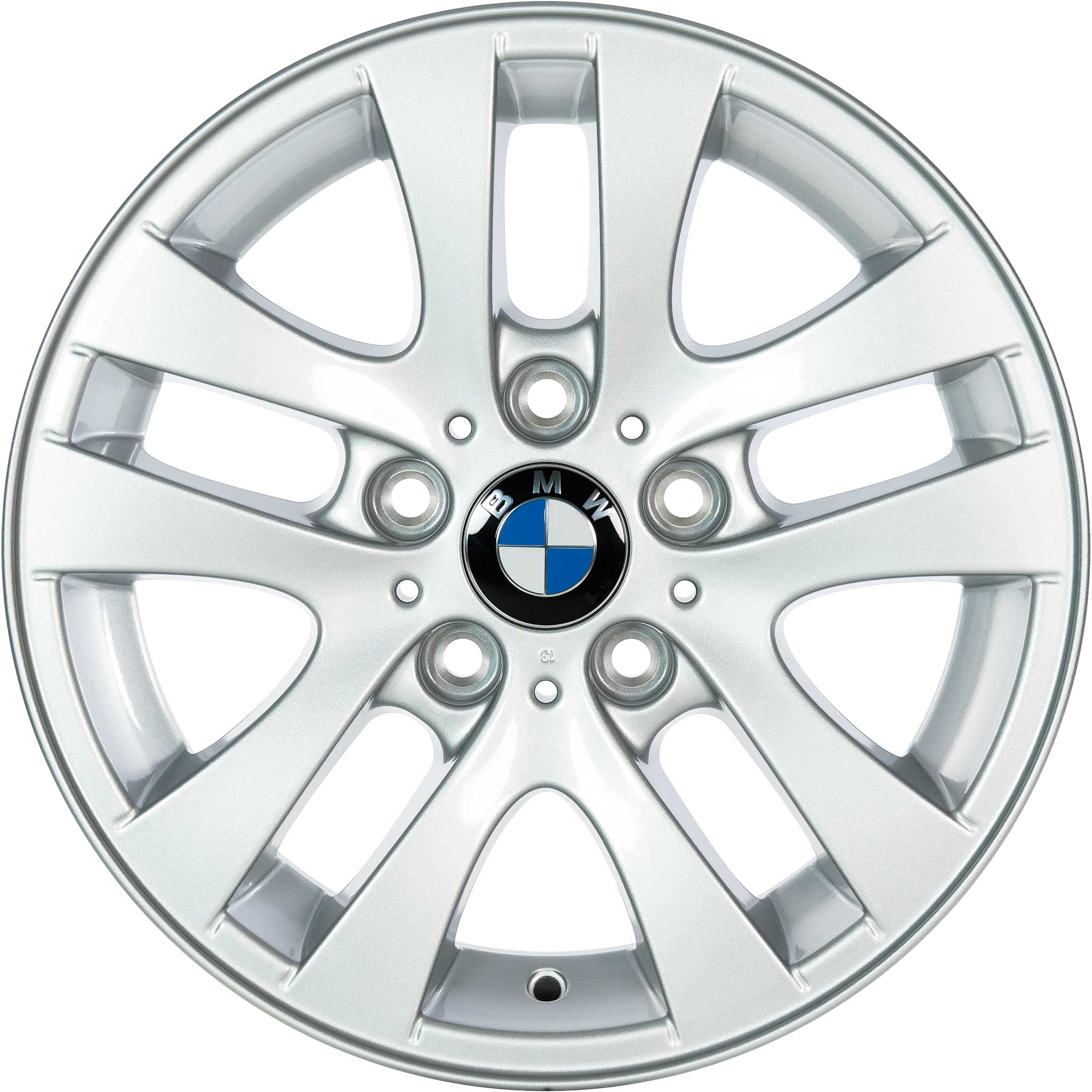 BMW 156 Silver Alloy Wheel Product Image #1