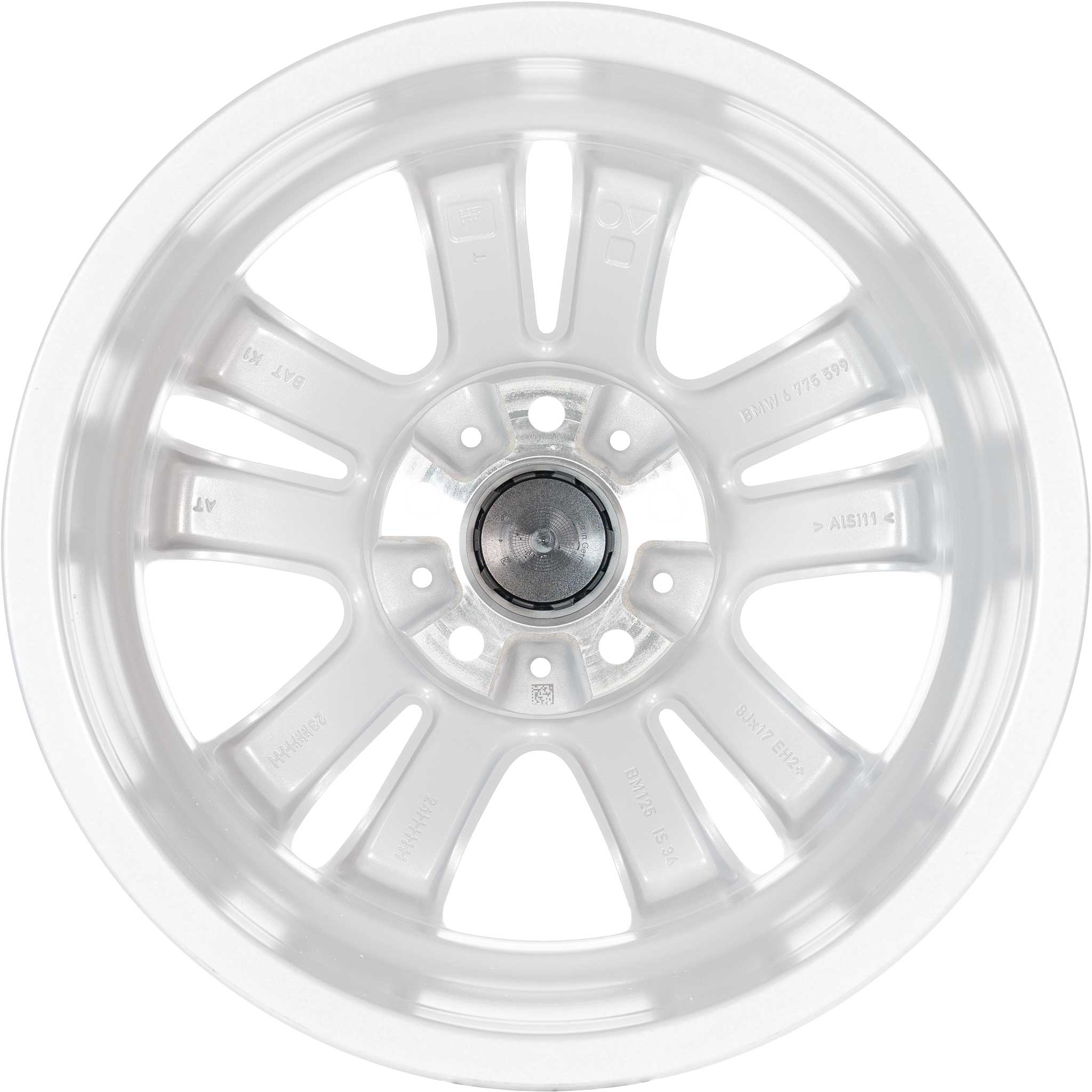 BMW 161 Silver Alloy Wheel Product Image #3
