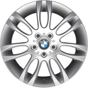 18" BMW 195 Silver alloy wheel