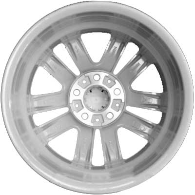 BMW 141 Silver Alloy Wheel Product Image #2