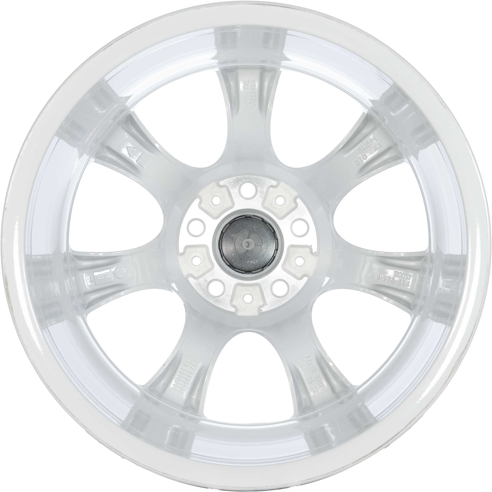 BMW 124 Silver Alloy Wheel Product Image #3