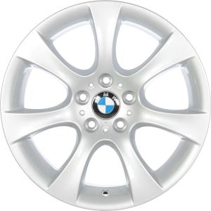 BMW 124 Silver Alloy Wheel for BMW 7 Series E38 - Sizes 18in