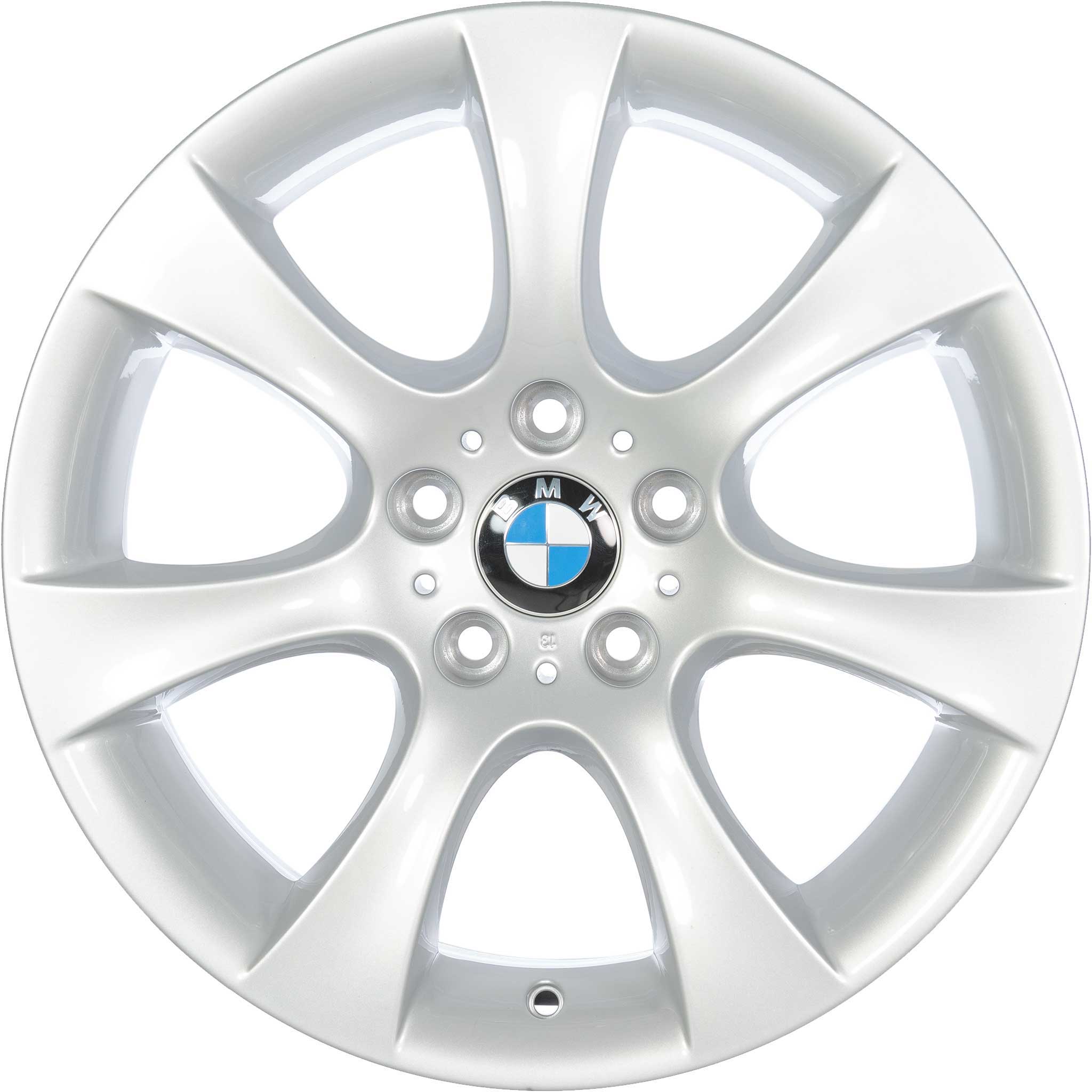 BMW 124 Silver Alloy Wheel Product Image #1
