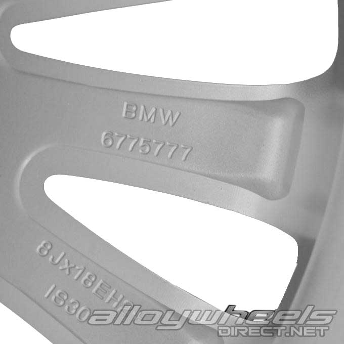BMW 254 Silver Alloy Wheel Product Image #4