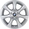 BMW 124 Silver Wheel Img 1