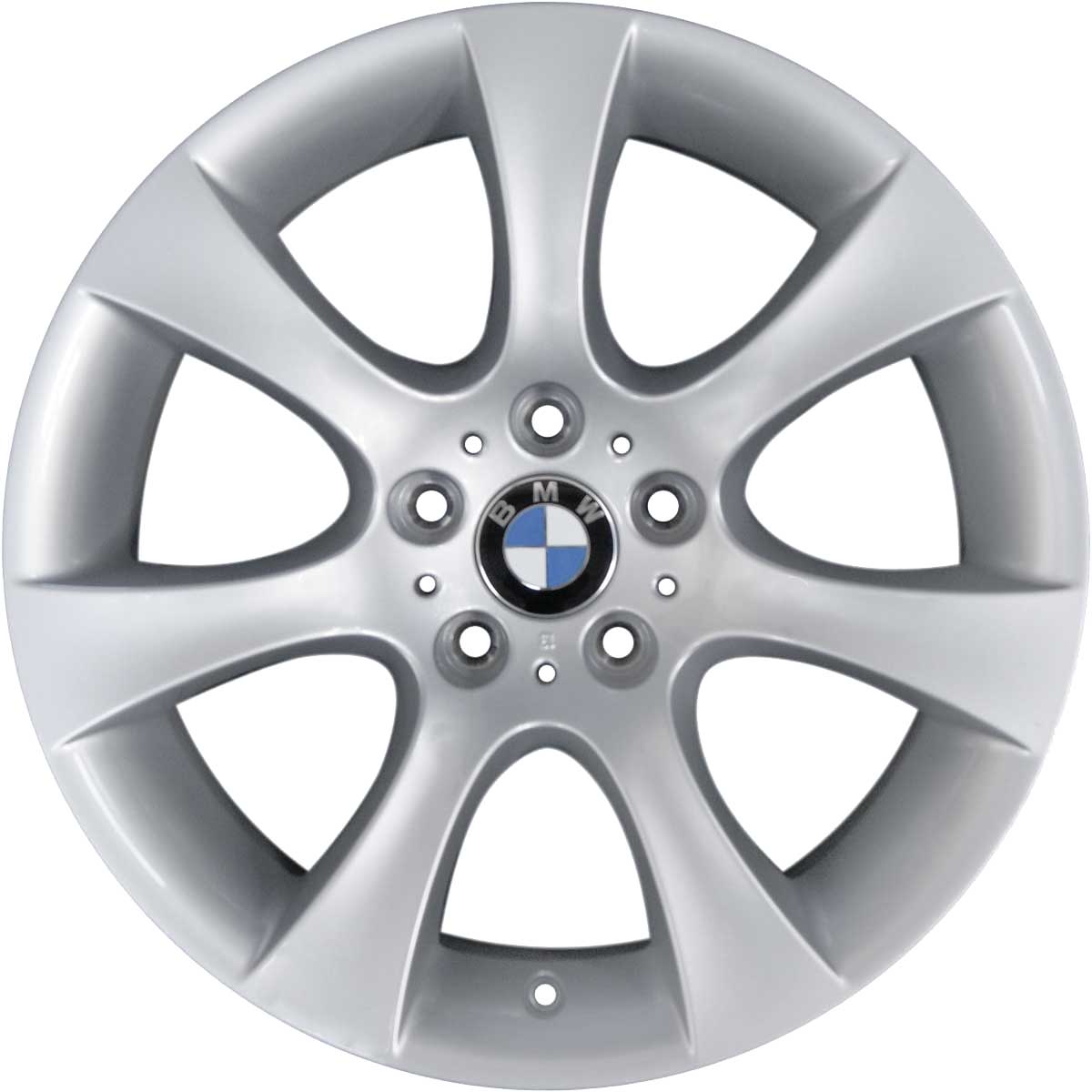 BMW 124 Silver Alloy Wheel Product Image #1