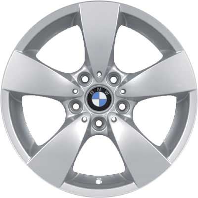 BMW 138 Silver Alloy Wheel Product Image #1