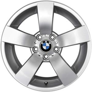BMW 122 Silver Alloy Wheel for BMW 5 Series E61 - Sizes 17in
