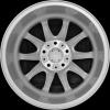 BMW 245 Silver Wheel Img 2