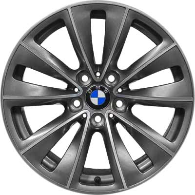 BMW 247 Forged Grey with Polished (Forged) Alloy Wheel Product Image #1
