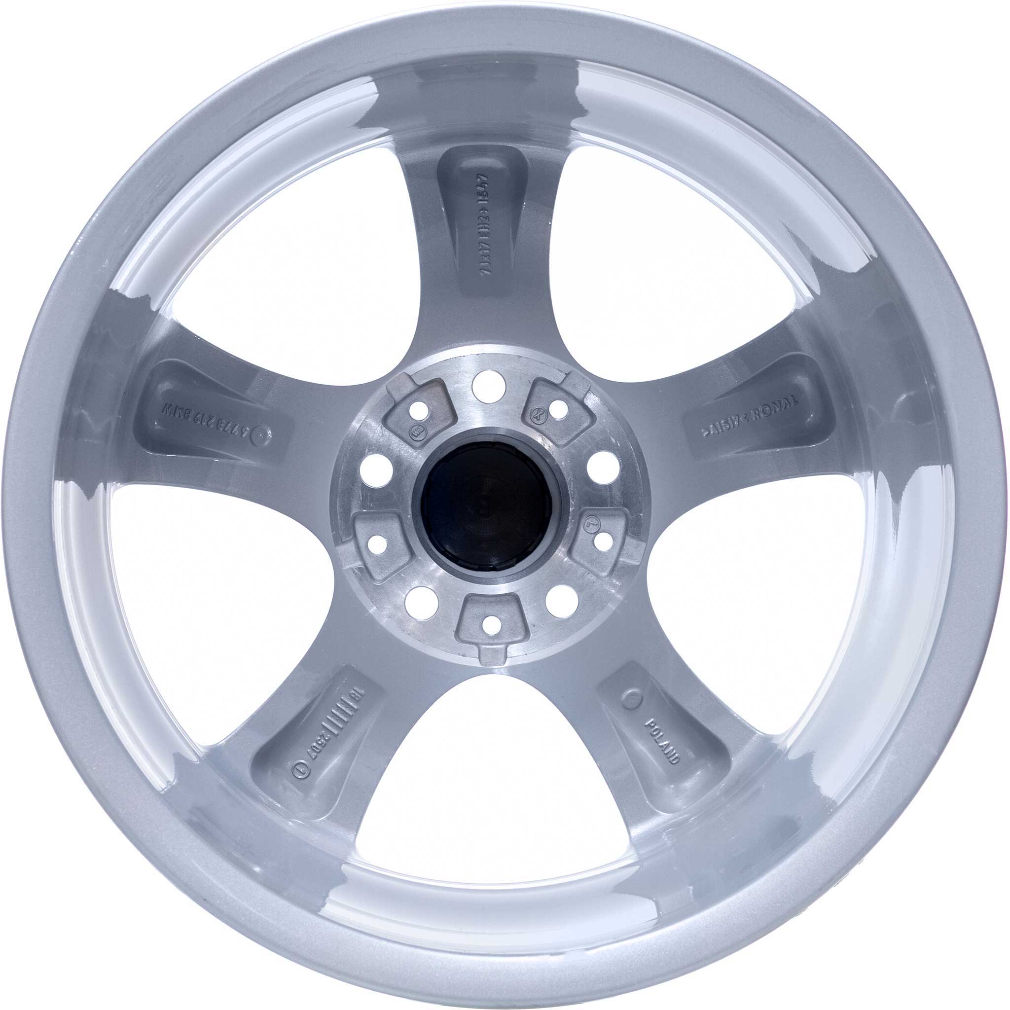 BMW 256 Silver Alloy Wheel Product Image #3