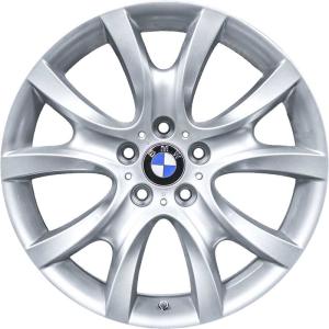 19" BMW 257 Silver alloy wheel