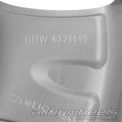BMW 222 Silver Alloy Wheel Product Image #4