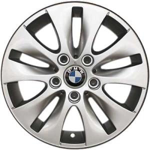 BMW 229 Silver Alloy Wheel for BMW 1 Series E81 E87 - Sizes 16in