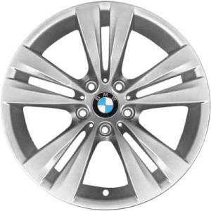 BMW 266 Silver Alloy Wheel for BMW 6 Series E64 - Sizes 18in