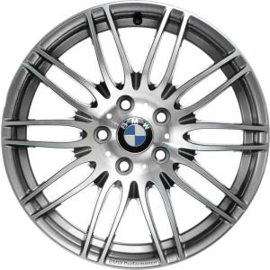 18" BMW 269 Performance Silver with Bright Turned alloy wheel