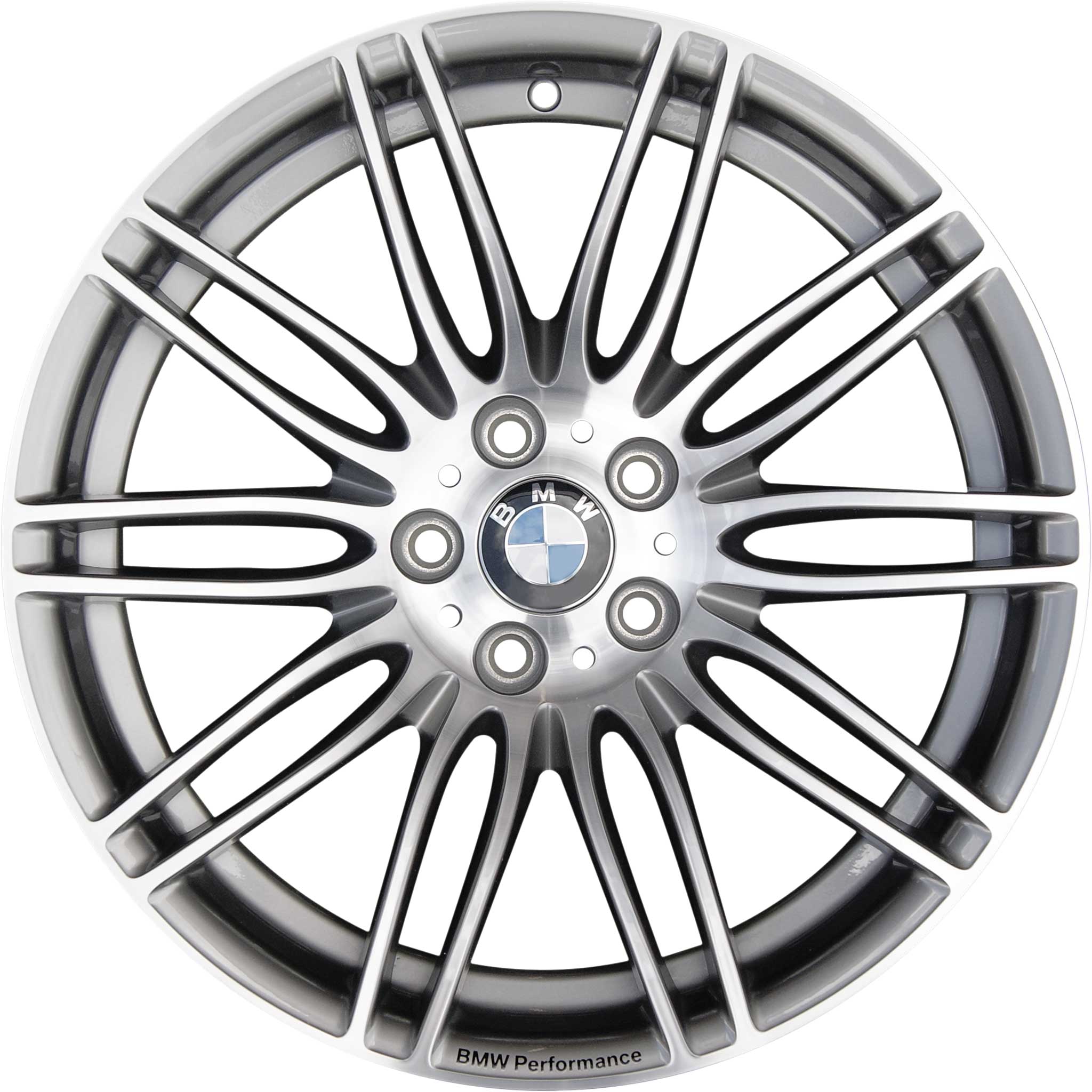 BMW 269 Performance Ferric Grey with Bright Turned Alloy Wheel Product Image #1