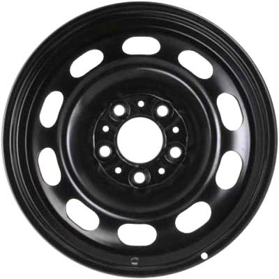 BMW 12 Steel Black Alloy Wheel Product Image #1