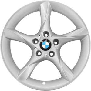 18" BMW 295 Silver alloy wheel