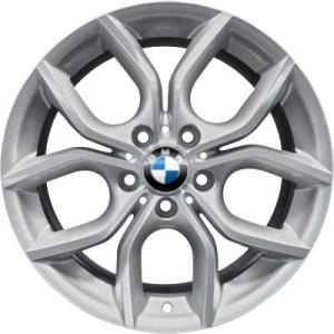 18" BMW 308 Reflex Silver alloy wheel