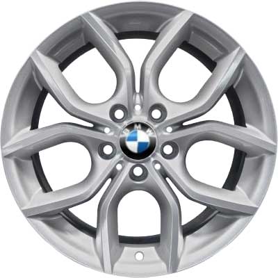 BMW 308 Reflex Silver Alloy Wheel Product Image #1